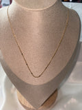 Dainty Gold Beaded Necklace