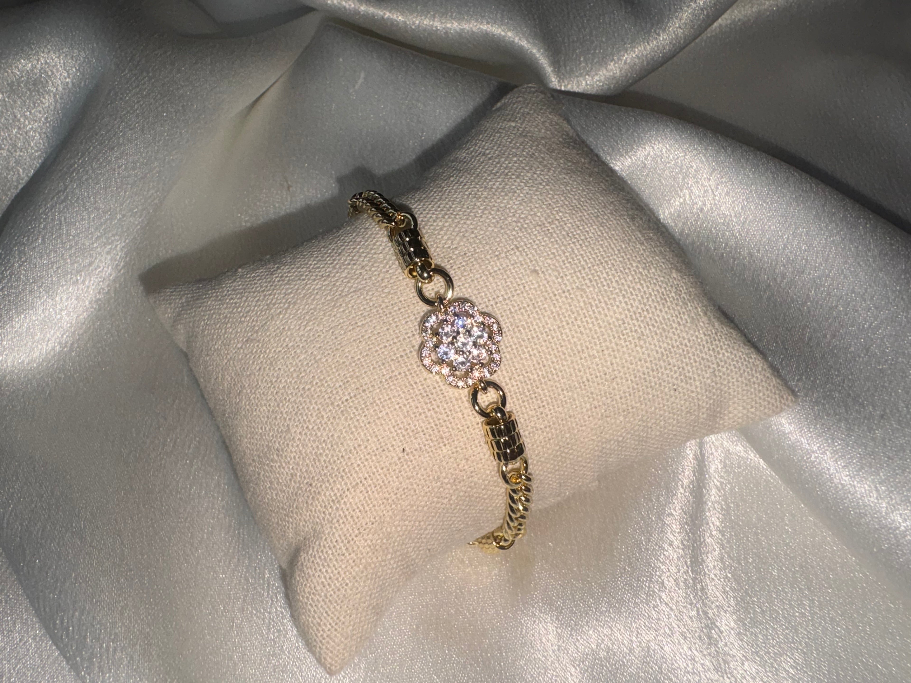 Radiant Gold-Tone Bracelet